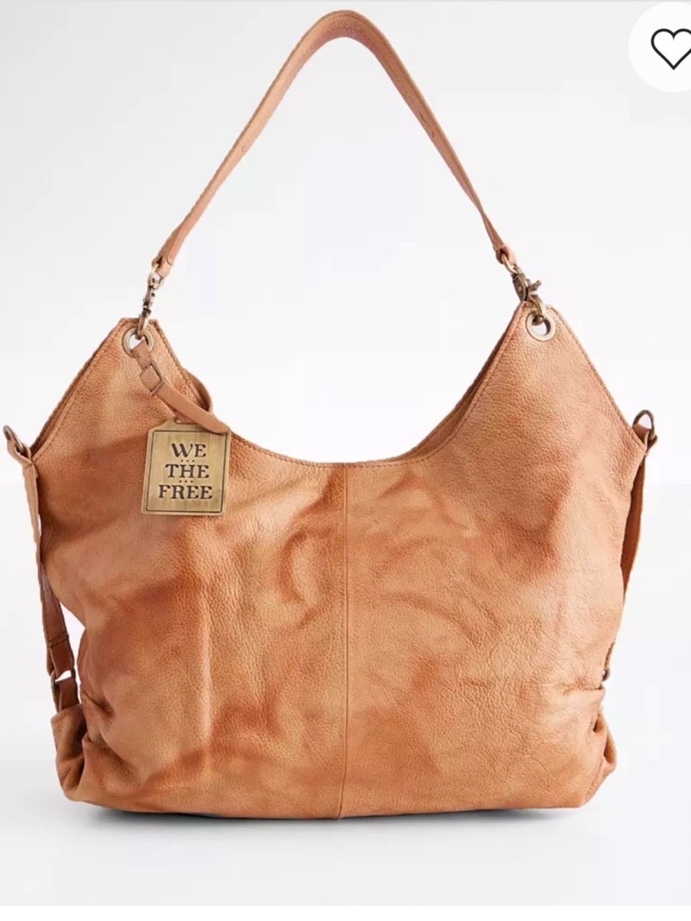 Free People Sabine Hobo bag slouch tan